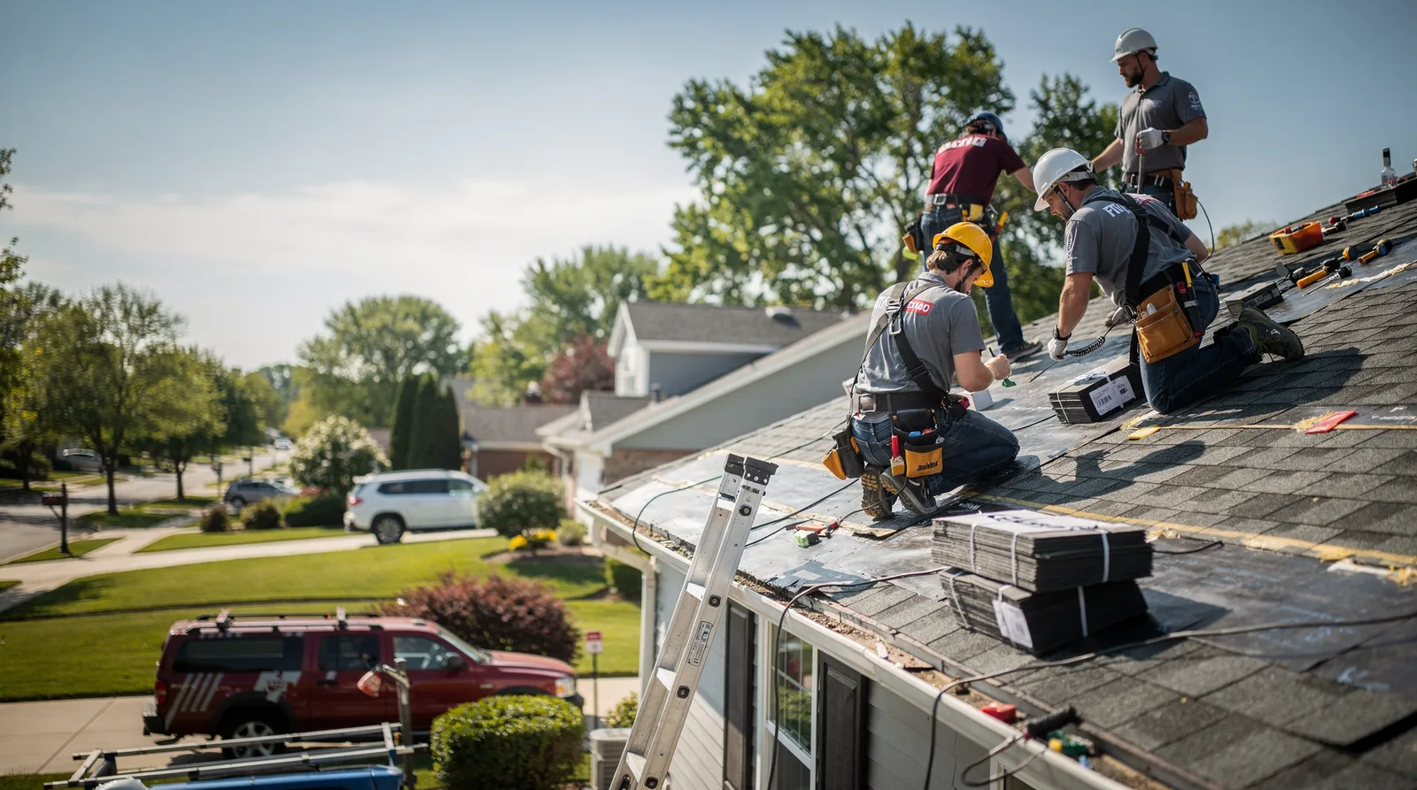 Roof Repair in Waukau, WI around you